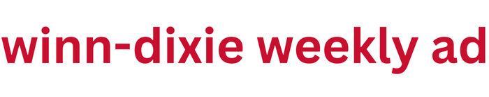 Winn-Dixie Weekly Ad